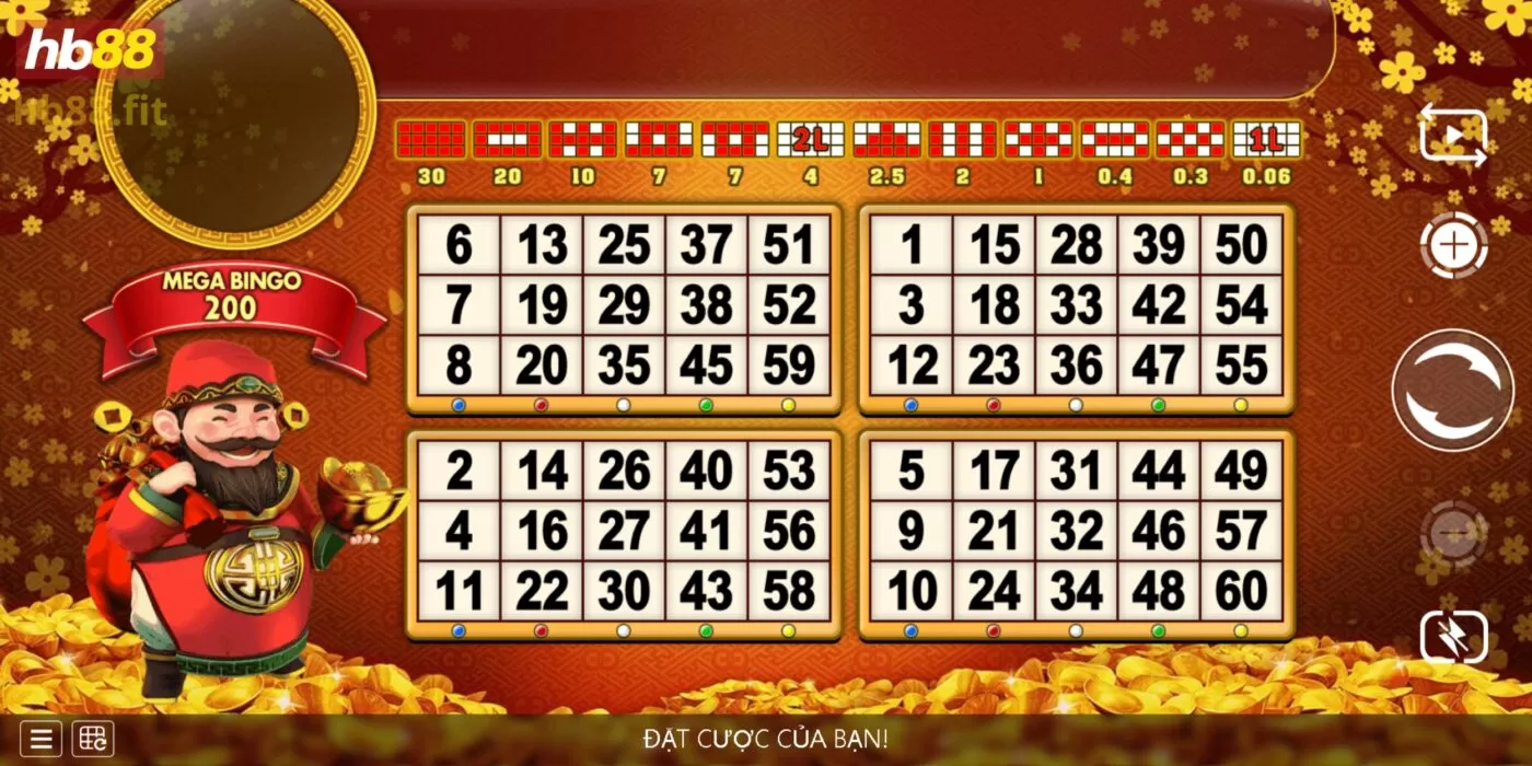 Thử liền tay Cai Shen Bingo để xem may mắn có mỉm cười